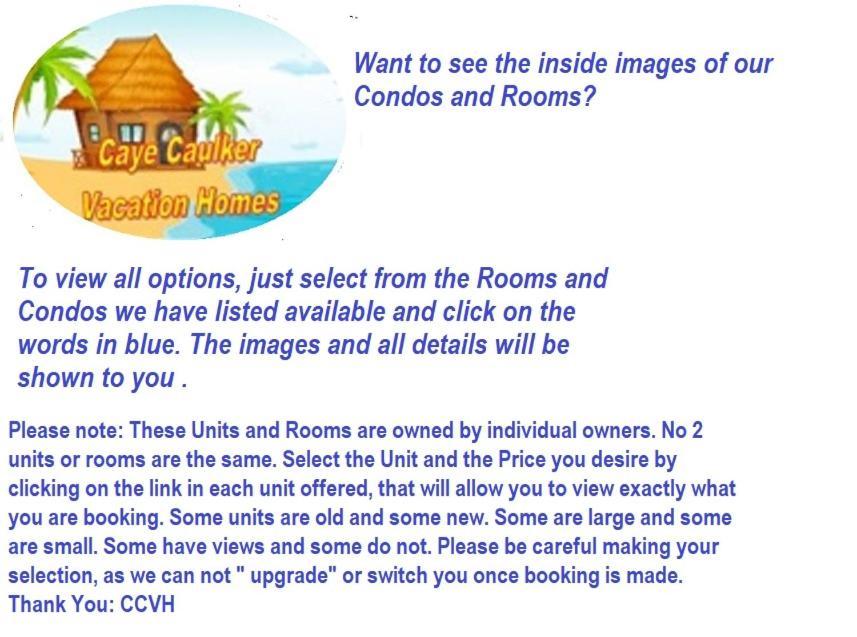 Beach Club Budget Rooms At Popeyes Caye Caulker Exterior photo
